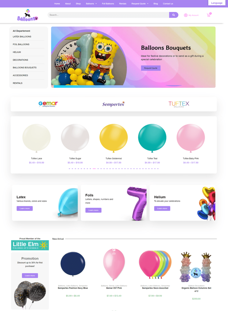 balloons bj Balloons web