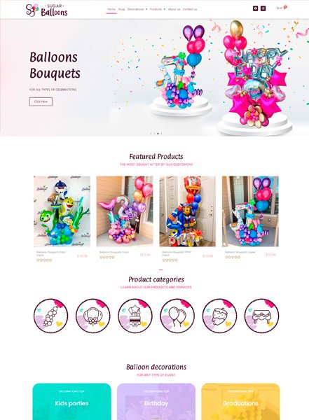 Sugar Balloons Balloons web
